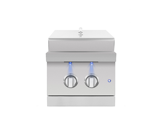 American Made Grills Encore Double Side Burner