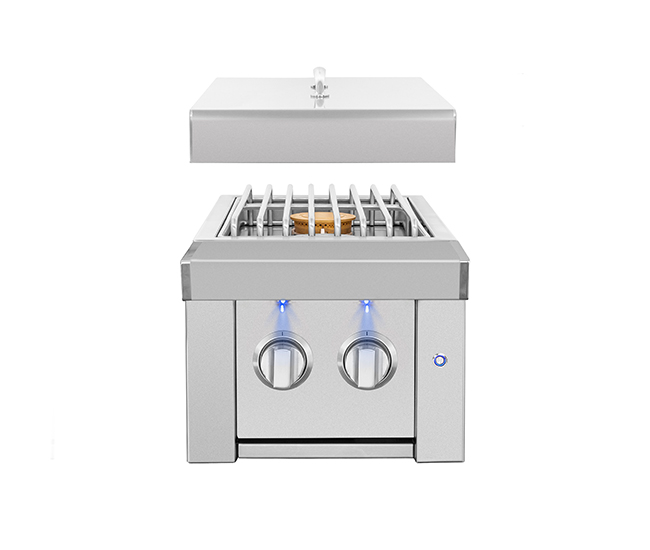American Made Grills Estate Double Side Burner 