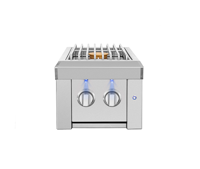 American Made Grills Estate Double Side Burner 