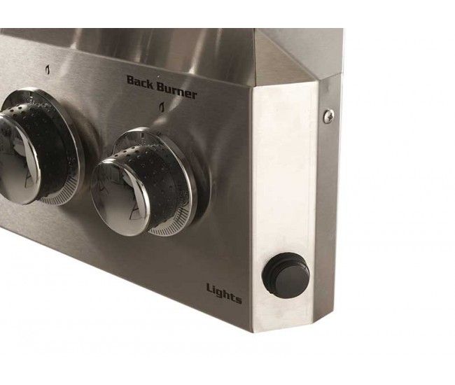 American Outdoor Grills by Fire Magic 30-inch T Series Portable Grill with Rotisserie Backburner and Side Burner | 3-Burner