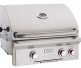American Outdoor Grill By Fire Magic 24-inch T Series Built-In Grill with Rotisserie Backburner | 2-Burner
