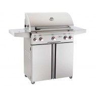 American Outdoor Grills by Fire Magic 30-inch T Series Portable Grill with Rotisserie Backburner and Side Burner | 3-Burner