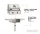 American Outdoor Grills by Fire Magic 24-Inch T Series In-Ground Post Mount Gas Grill | 2-Burner