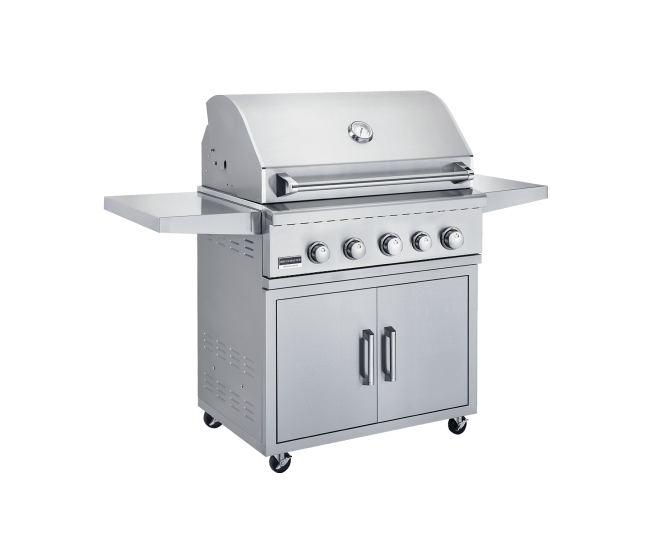 Broilmaster B-Series Basic Edition 25-inch Portable Gas Grill | 3-Burner