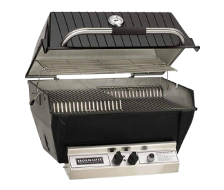 Broilmaster P3XF Built-In Premium Gas Grill w/ Flare Buster Flavor Enhancers | 1-Burner