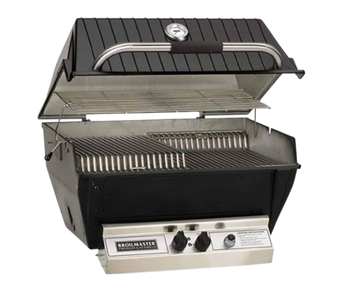 Broilmaster P3XF Built-In Premium Gas Grill w/ Flare Buster Flavor Enhancers | 1-Burner