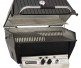 Broilmaster P3SX Built-In Super Premium Gas Grill w/ Smoker Shutter, Griddle and Flare Buster Flavor Enhancers | 1-Burner