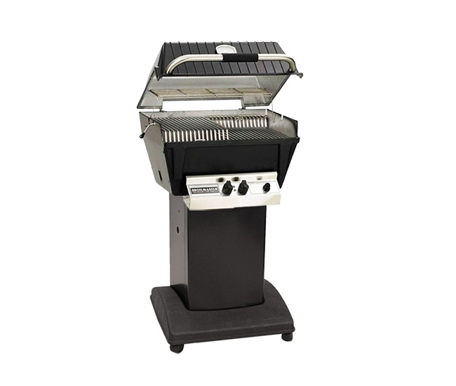 Broilmaster P4X Portable Premium Gas Grill w/ Charmaster Briquets | 1-Burner