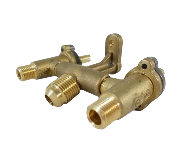 Broilmaster Twin Valve Assembly (NG) for P3, P4, D3, and D4 Grills