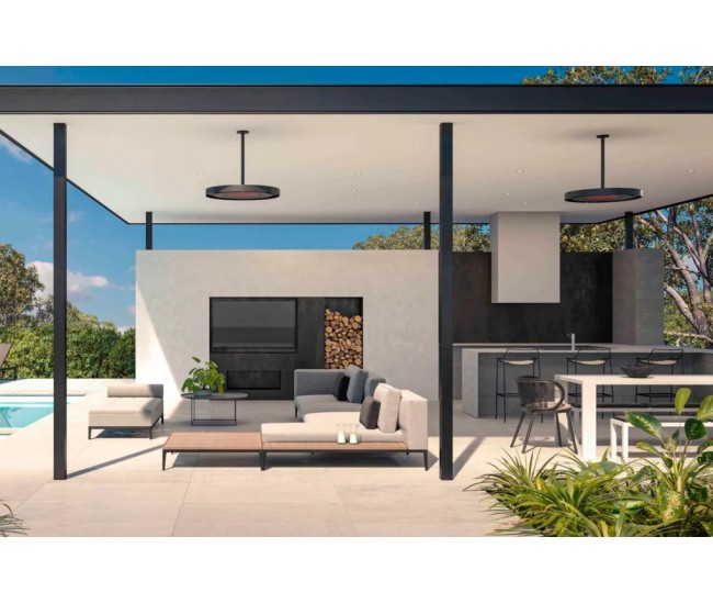 Bromic Eclipse Smart-Heat 2900W Electric Pendant with Light