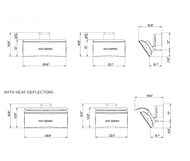 Bromic Platinum 500 Gas Heater