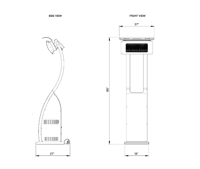 Bromic Tungsten Smart-Heat Portable Gas Heater