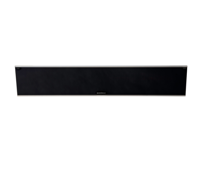 Bromic Platinum Smart-Heat 2300W 240V Black Radiant Electric Heater