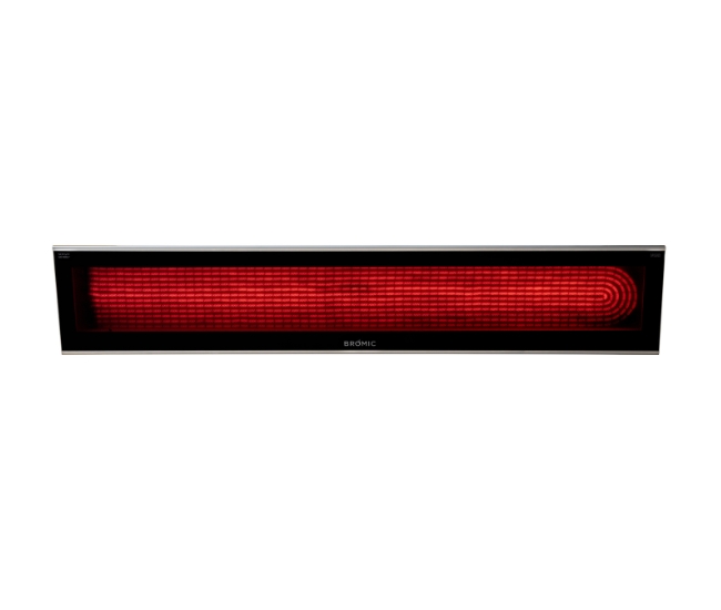 Bromic Platinum Smart-Heat 2300W 240V Black Radiant Electric Heater