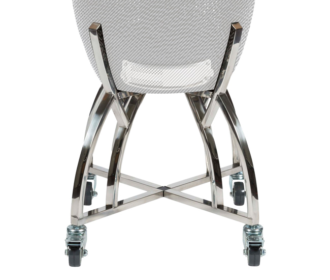 Coyote Caster Wheels Stand for Asado Smoker