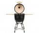 Coyote Asado Ceramic Kamado Grill on Cart 