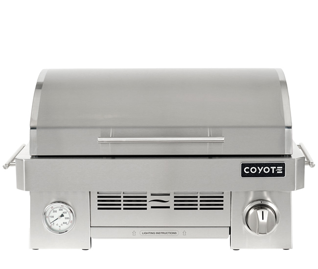 Coyote Tabletop 25-inch Grill | 1-Burner