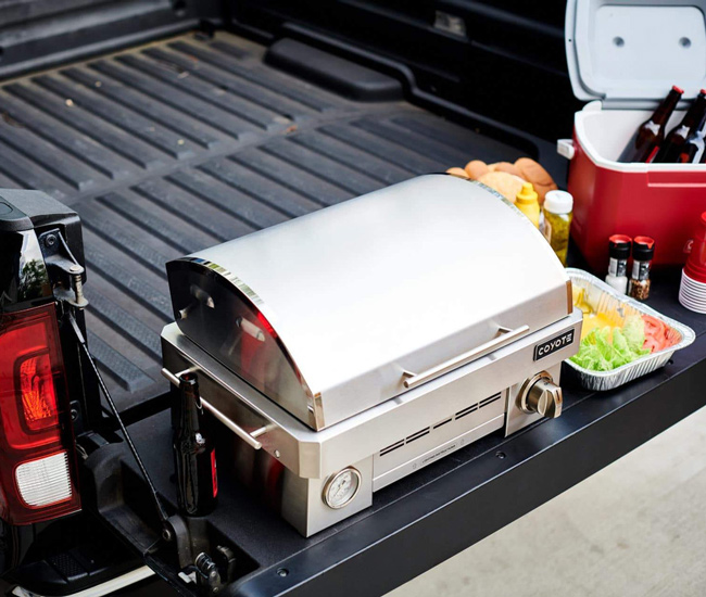 Coyote Tabletop 25-inch Grill | 1-Burner