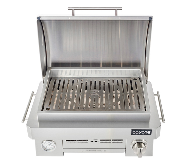 Coyote Tabletop 25-inch Grill | 1-Burner