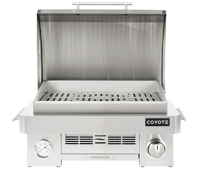 Coyote Tabletop 25-inch Grill | 1-Burner