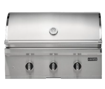 Coyote 34-inch C-Series Built-In Gas Grill | 3-Burner