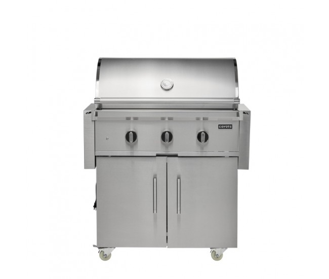 Coyote 34-inch C-Series Portable Gas Grill | 3-Burner