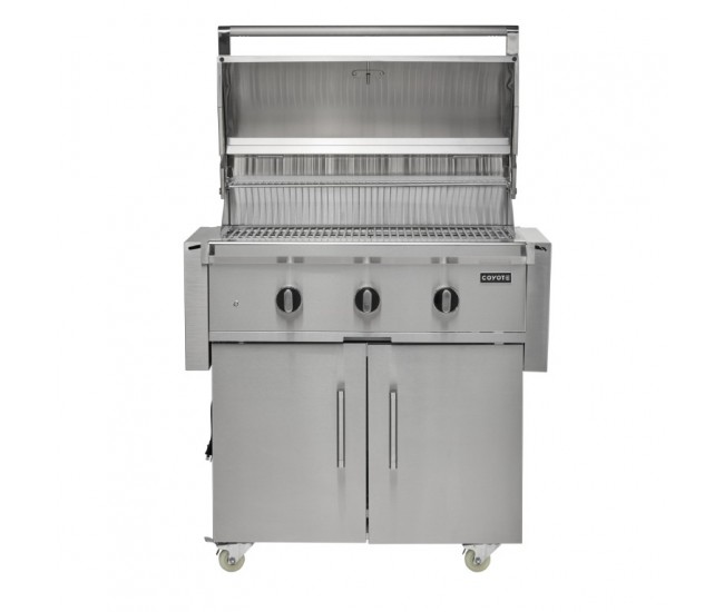 Coyote 34-inch C-Series Portable Gas Grill | 3-Burner