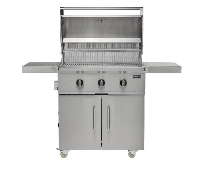 Coyote 34-inch C-Series Portable Gas Grill | 3-Burner