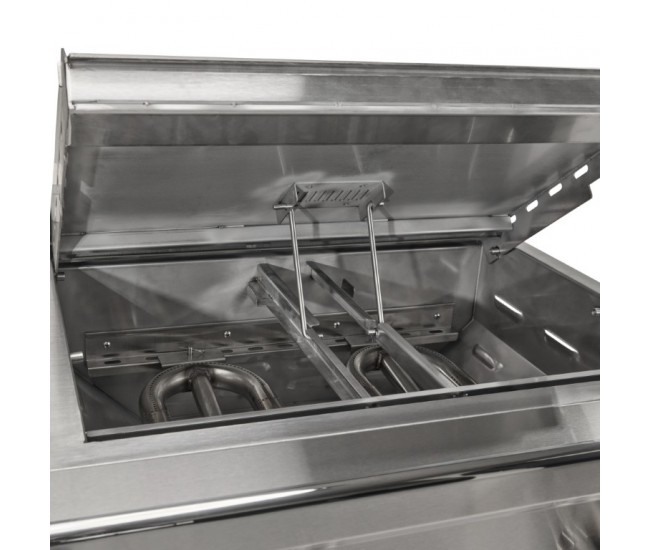 Coyote 50-inch Built-In Combo Grill | 2-Burner