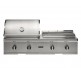 Coyote 50-inch Built-In Combo Grill | 2-Burner