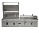 Coyote 50-inch Built-In Combo Grill | 2-Burner