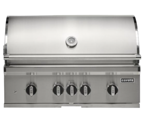 Coyote 36-inch SL-Series Built-In Gas Grill | 4-Burner