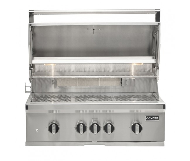 Coyote 36-inch SL-Series Built-In Gas Grill | 4-Burner