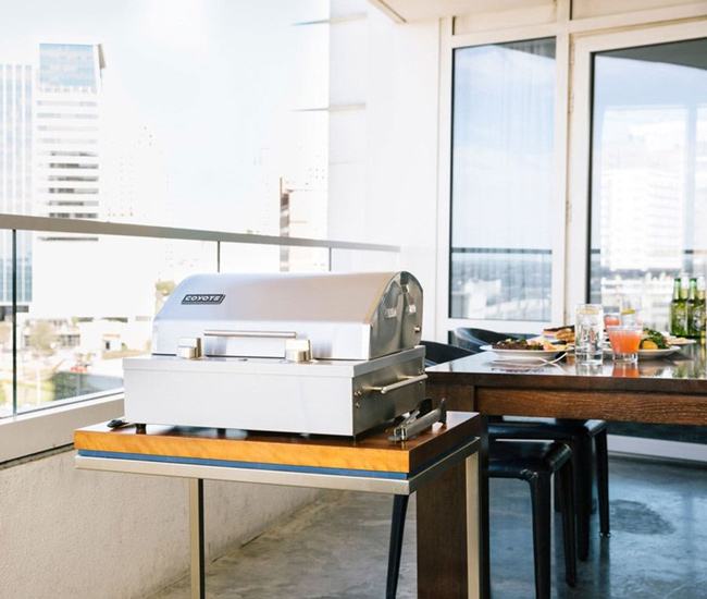 Coyote 18-inch Built-In Electric Grill