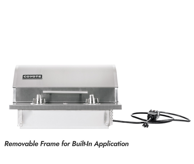 Coyote 18-inch Built-In Electric Grill