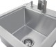 Coyote 21-inch Sink and Faucet, Drain, Soap Dispenser