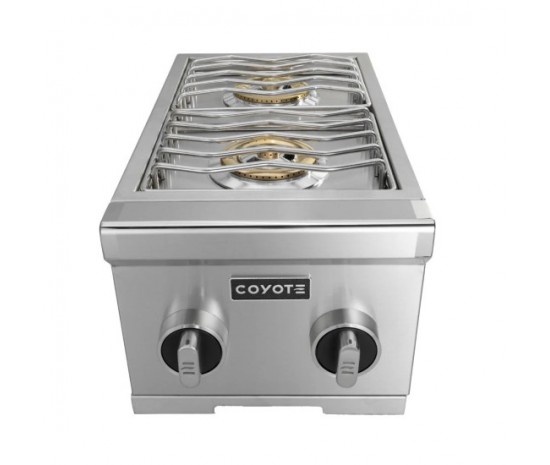 Coyote 12-inch Double Side Burner
