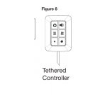 Dimplex Replacement Tethered Controller for Opti-Myst Pro 500 20-inch Built-In 