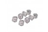 Large Clear Acrylic Crystals 8pcs [SPECIAL ORDER]  + $33.99 