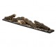 Dimplex 74-inch Split Log Faux Wood Moulded Logset Accessory