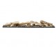 Dimplex 74-inch Split Log Faux Wood Moulded Logset Accessory