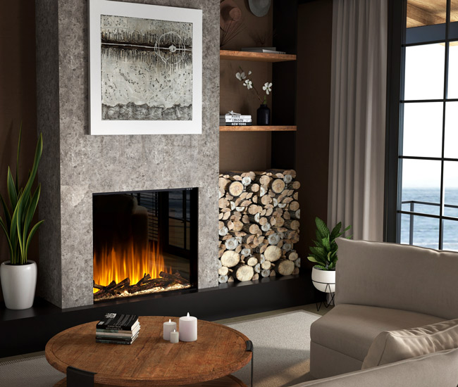 Dimplex Ignite Aspire 42-inch Built-In Firebox Electric Fireplace