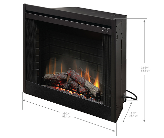 Dimplex 39-inch Deluxe Built-In Electric Firebox