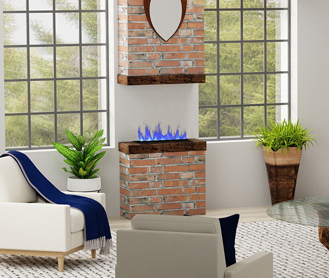 Dimplex Opti-Myst Pro 500 20-inch RGB Built-In Electric Cassette with Media Tray