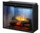 Dimplex Revillusion 30-inch Built-In Firebox with Glass Pane and Plug Kit, Weathered Concrete (RBF30WCG)