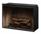 Dimplex Revillusion 36-inch Built-In Firebox with Glass Pane and Plug Kit, Weathered Concrete (RBF36WCG)