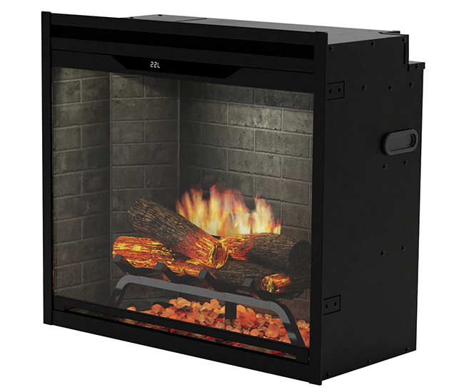 Dimplex Revillusion 24-inch Neutral Brick Built-In Firebox