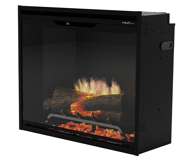 Dimplex Revillusion 30-inch Black Built-In Firebox