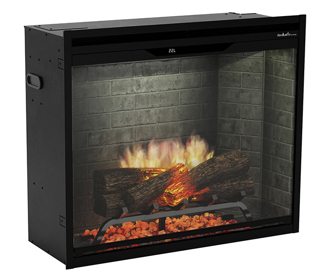 Dimplex Revillusion 30-inch Neutral Brick Built-In Firebox