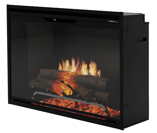 Dimplex Revillusion 36-inch Black Built-In Firebox